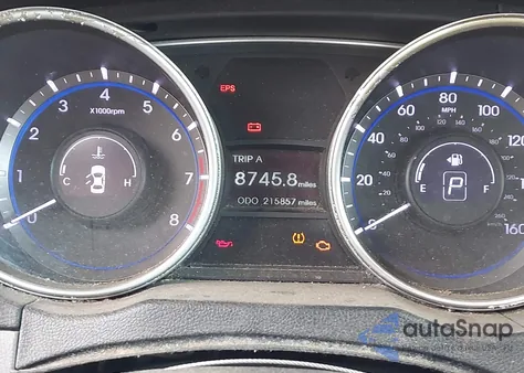 2011 Hyundai Sonata Gls from USA, damaged, VIN 5NPEB4AC4BH090405